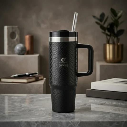 Vacuum EverSip® Tactile Tumbler, 900 ml — Commercial Vitrified Ceramic Tableware Khurja