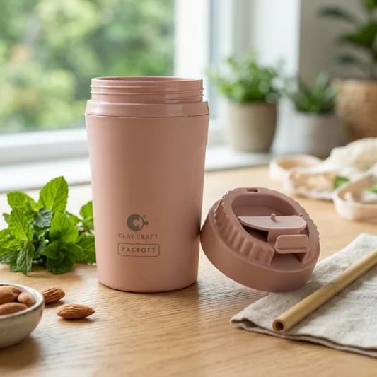 Tornado Tumbler 400ml – PUF Insulated Double Walled Hot & Cold — Commercial Vitrified Ceramic Tableware Khurja